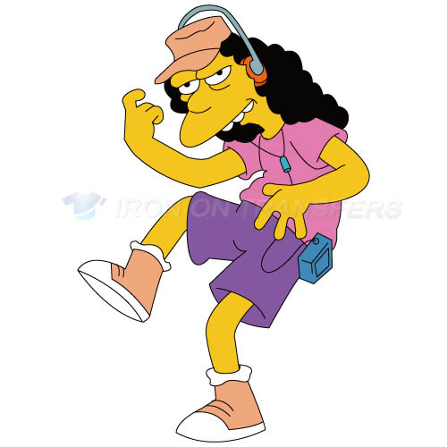 The Simpsons Iron-on Stickers (Heat Transfers)NO.3651